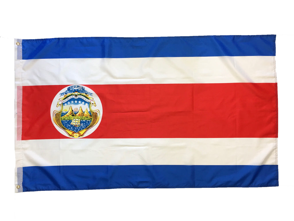 3ft. x 5ft. Country Flag Wall Banner Costa Rica