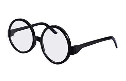 Harry Potter Glasses for Kids, Official Hogwarts Wizarding World Round Costume Eyeglasses Accessory Black