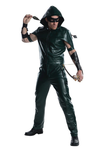 Adult Deluxe Arrow Costume Large Black