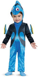 Disney Baby Girls' Finding Dory Costume, Blue, 6-12 Months