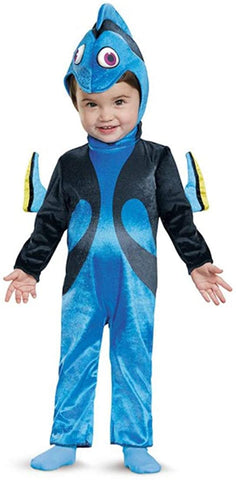 Disney Baby Girls' Finding Dory Costume, Blue, 6-12 Months