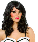 Costume Culture Women's Lolita Wig, Black, One Size