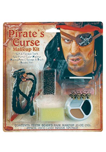 Fun World Women's Horror Character Kit, Multi, Pirate Standard