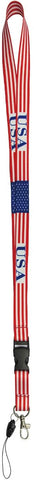 28" USA Flag Lanyard