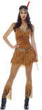 Native American Maiden Halloween Costume: Medium