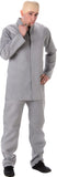 60s Evil Mastermind Suit Men's Costume X-Large 46-48 Gray
