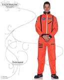 UNDERWRAPS Men's Orange Astronaut Costume