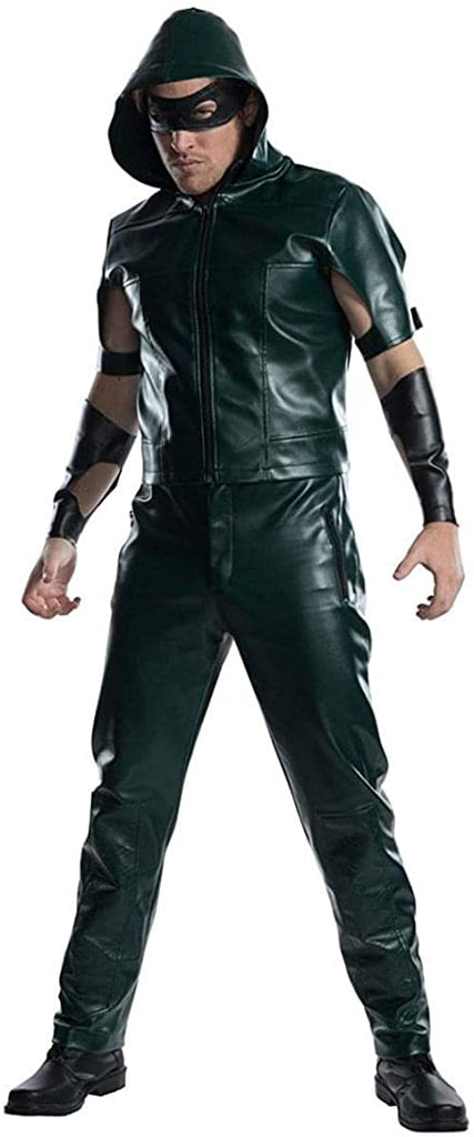 Charades Men's Licensed Arrow Hooded Shirt Costume