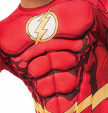 Rubies DC Comics Deluxe Muscle-Chest The Flash Costume