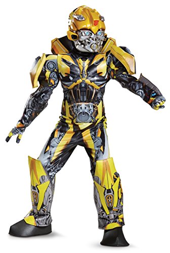 Disguise Bumblebee Movie Prestige Costume, Yellow, Small (4-6)