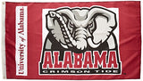 NCAA Alabama Crimson Tide Elephant Logo 3-by-5 Foot Flag with Grommets