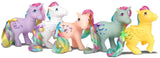 Basic Fun My Little Retro Rainbow Pony Gift Set-Parasol, Moonstone, Skydancer, Windy, Starshine