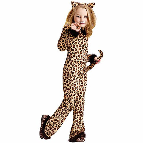 Child Pretty Leopard Costume (Medium (8-10))