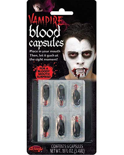 Fun World Blood Capsules(6ct)