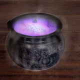 Seasons Misting Cauldron Halloween Decoration, 7" x 9"