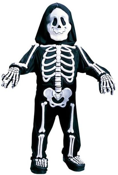 Scary Skeleton Costume - Toddler Large
