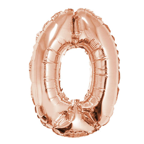 40" Rose Gold Foil Balloon - 0