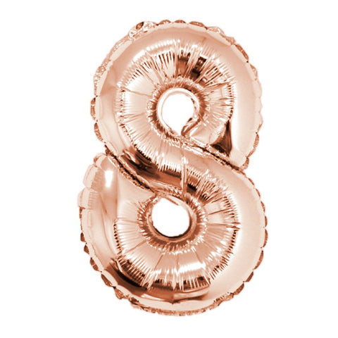 40" Rose Gold Foil Balloon - 8