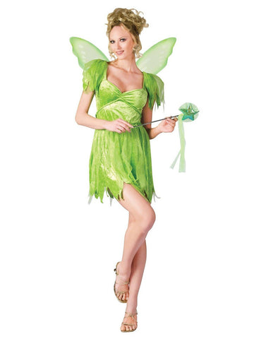 Fun World Women's Neverland Fairy, Green, S/M Size 2-8