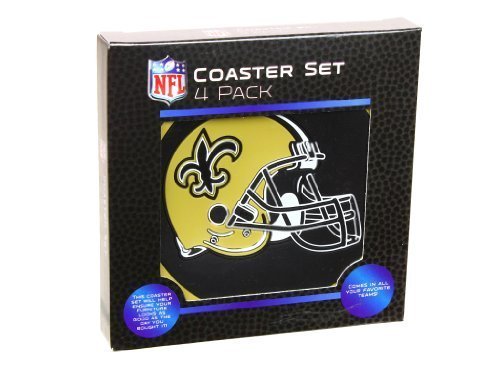 NFL New Orleans Saints Coaster Set 4pk