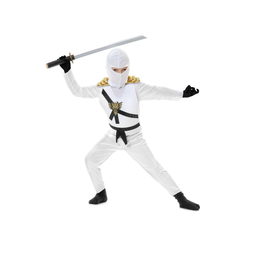 White Ninja Avenger Series I Kids Costume