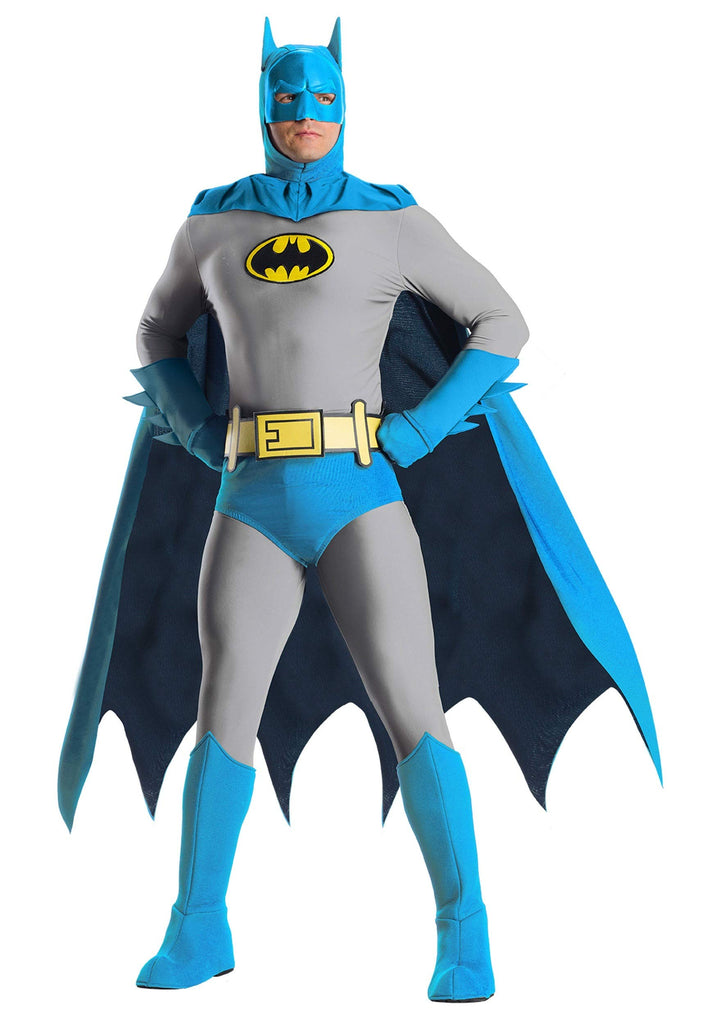 Premium Classic Batman Mens Costume Large Gray