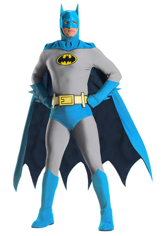 Premium Classic Batman Mens Costume Large Gray