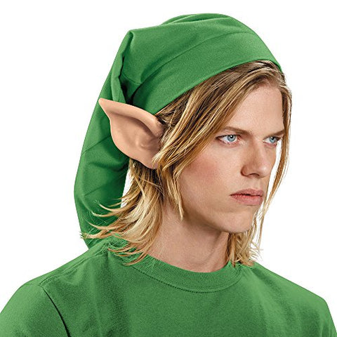 Disguise Men's Link Hylian Adult Costume Ears, Beige, One Size