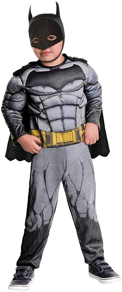 Toddler Boys Batman Muscle Chest Costume/Jumpsuit Size 2T-3T