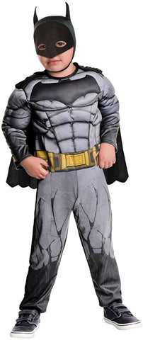 Toddler Boys Batman Muscle Chest Costume/Jumpsuit Size 2T-3T