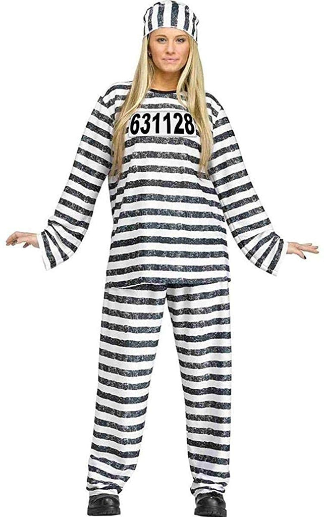 Fun World Jailhouse Honey Adult Costume
