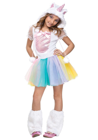 Fun World Unicorn Costume, Small 4-6, Multicolor