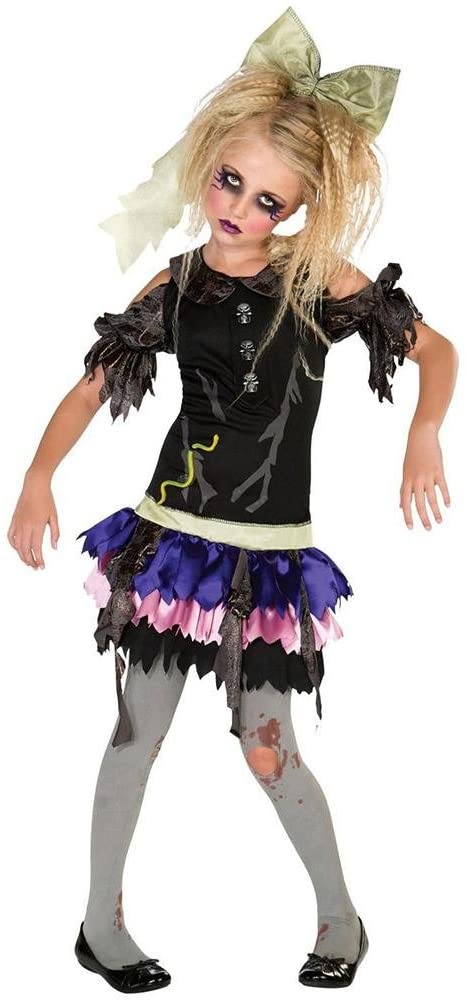 Halloween Resource Center, Inc. Girls Zombie Costume – Fantasia Inc Halloween Resource Center, Inc. Girls Zombie Costume – Fantasia Inc