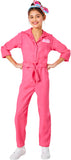 InSpirit Designs Barbie Pink Coverall/Utility Youth Costume - M