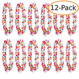 Two-Tone Lush 48" Hawaiian Leis (12-Pack)