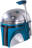 Rubie's Men's Star Wars Deluxe Injection Molded Adult 2-Piece Jango Fett Mask, Multicolor, One Size