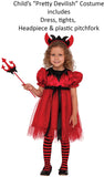 Rubie's Costume Child's Pretty Devilish Costume