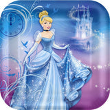 Hallmark Cinderella 'Sparkle' Large Paper Plates (8ct)