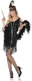 UNDERWRAPS Women's Flapper Costume - Swingin Black