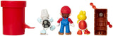 SUPER MARIO Nintendo Dungeon 2.5” Figure Multipack Diorama Set with Accessories
