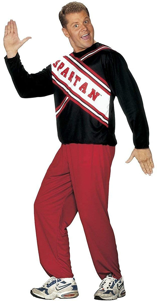 Fun World Men's Saturday Night Live Spartans Cheerleader Plus Size Costume