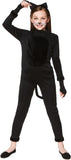 Girl's Cat Suit Costume - for Halloween, Costume Party Accessory - Small