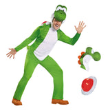 Disguise mens Yoshi Deluxe Adult Sized Costumes, Green, XX-Large US