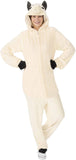 Rubie's Comfy Wear One-Piece Hooded Jumpsuit, Llama, Small/Medium