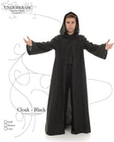 UNDERWRAPS Big Boy's Children's Cloak Costume Accessory, Black, Large Childrens Costume, Black, Large
