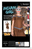 Girl's Native American Costume Small 3-4