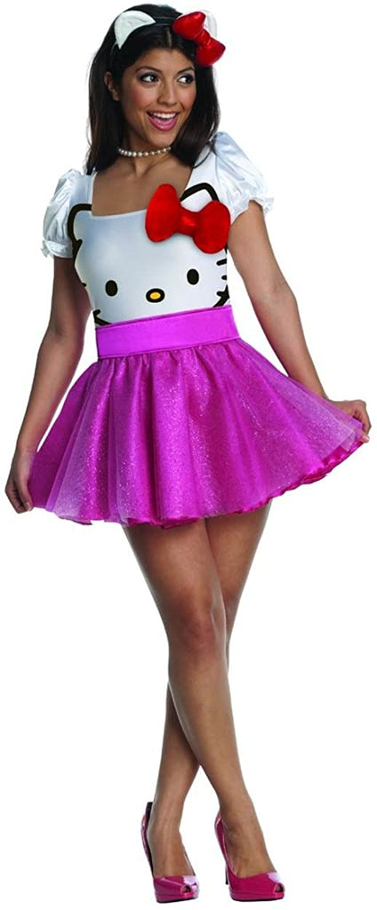 Hello Kitty (Pink) Adult Costume Size X-Small (4-6)