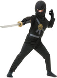 Ninja Avengers Ninjago Series Halloween Costume (M Black)