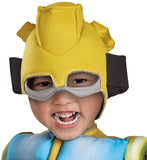 Disguise Costumes Bumblebee Rescue Bot Toddler Muscle Costume, Yellow/Silver/Blue, Medium