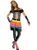 Fun World FW124083-J Teenagers Dia De Los Muertos Costume44; Junior
